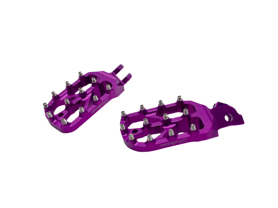 War 9 Elite Foot Pegs - Purple