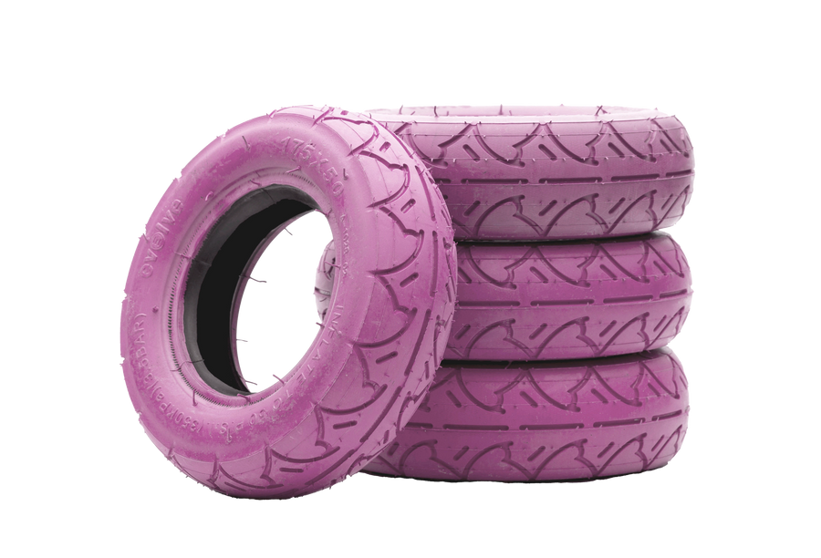 Evolve Tire Set 7 inch Purple