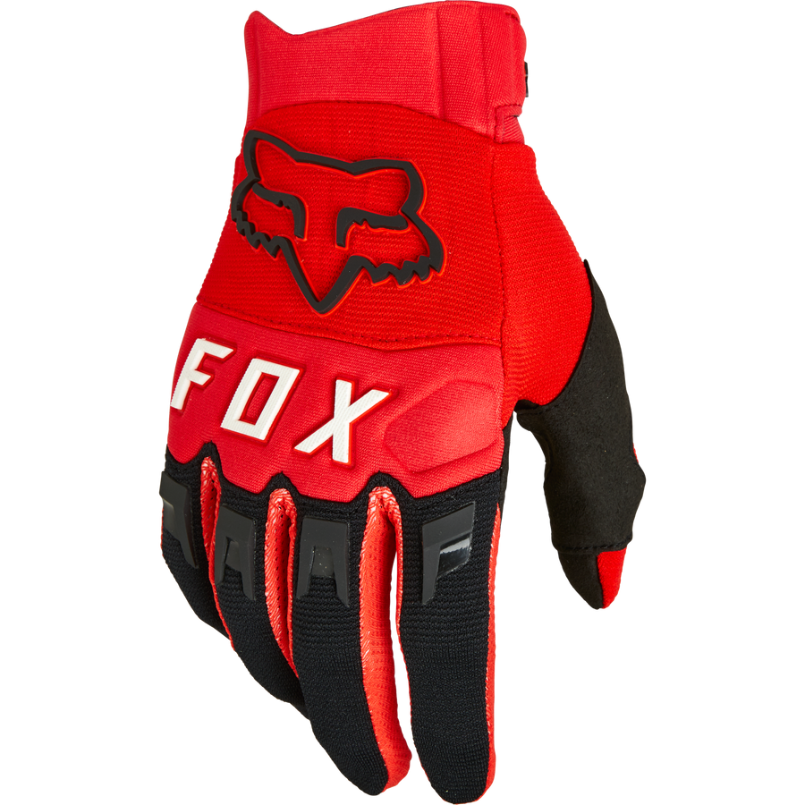 Fox Dirtpaw Gloves Flo Red